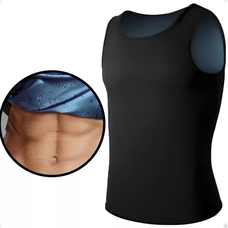 Camiseta Térmica Queima Gordura e Calorias Efeito Sauna Masculino