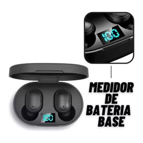 Fone de Ouvido Sem Fio TWS Bluetooth 5.0 – Cor Preto